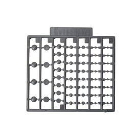 M.S.G P102X Modeling Support Goods, Plastic Unit P102, Rivet, Non-scale, Plastic Model, Molded Color