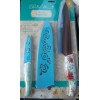 Pioneer Woman Sweet Rose Chef & Paring Knives With Sheaths