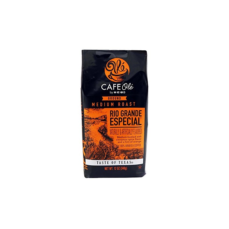 HEB Cafe Ole Rio Grande Especial Medium Roast Ground Coffee,
