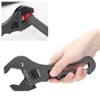 YWBL-WH Adjustable Wrench Aluminium Alloy Spanner Wide Jaw Opening with