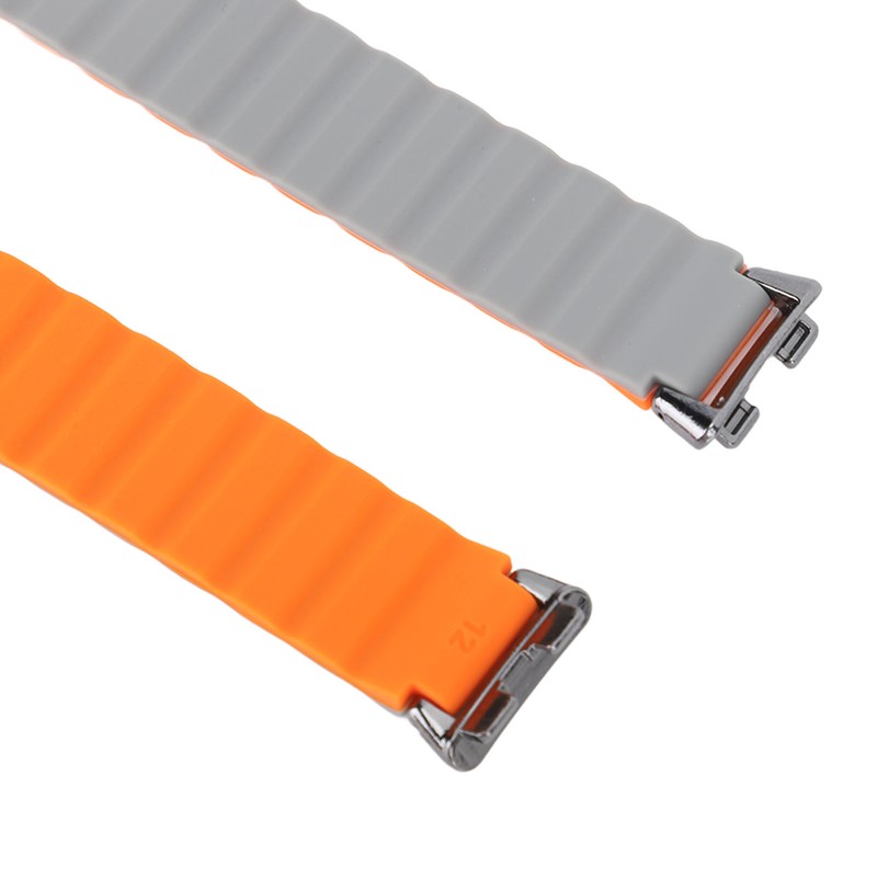 Silicone Magnetic Watch Band Adjustable Quick Release Flexible Sweatproof Comfortable