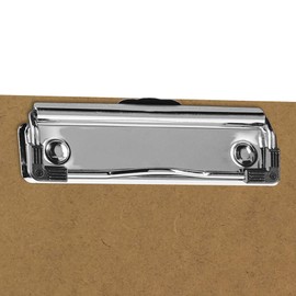 Acrimet Landscape Clipboard Letter Size A4 (13” x 9 1/16”) – Low Profile Clip with Hanging Loop – Durable Hardboard Writing Board – FSC Certified – 6 Pack