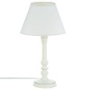 Table lamp - Simple design - Colour distressed WHITE