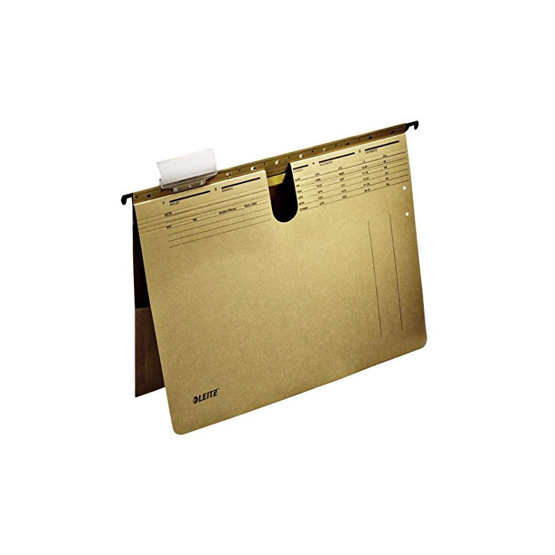 Leitz Alpha – Folder, Cardboard, DIN A4, brown, 821)