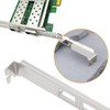 eMagTech 2pcs Computer Network Card Full Height Bracket Compatible with