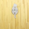 Cat Shade Clock Silver CL – 49 