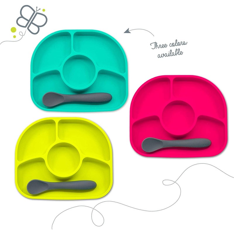 bblüv - Yümi - Juego de cuchara y plato de