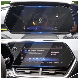 YEE PIN 2024 2025 Chevy Trax Screen Protector for 2024 Chevy Trax Accessories 2024 Chevy Trax 8" Digital Cluster & 11" Infotainment Screen Protector for 2025 Chevy Trax Accessories LT/2RS/Activ
