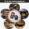 ThermoPro TP20B Black 500FT Wireless Meat Thermometer with Dual Meat
