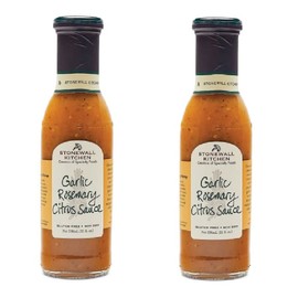 Stonewall Kitchen Garlic Rosemary Citrus Sauce, 11 Ounces (Pack of 2)