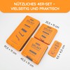 FLEXEO Splint Splints | 4-Piece Rail Set for Fixing and