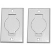 (2 Pack) Replacement Designed To Fit Standard White Central Vacuum