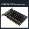 M.2 PCIE Adapter NVMe M.2 to PCIe 4.0 X16 Protocol