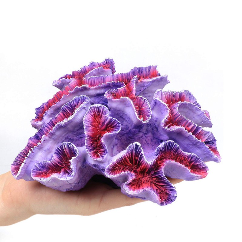 Besimple Aquarium Coral Ornaments Decor Fish Tank Plants Decoration for
