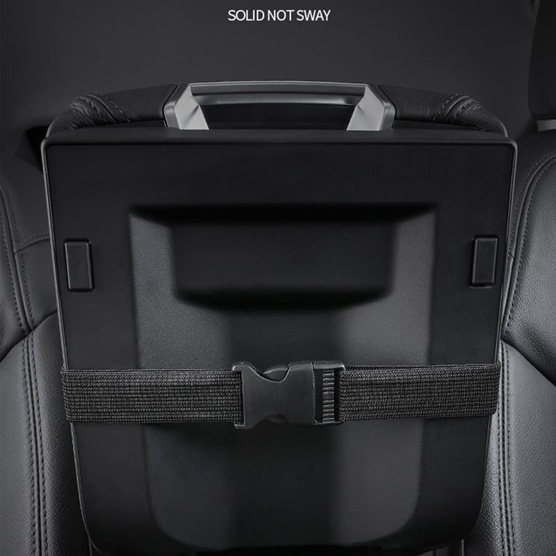 Car Tissue Box Multifunction Leather Seat Back Napkin Holder Container