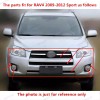 NAYSON For RAV4 Base/Sport 2009-12 Front Bumper Upper Lower Grilles/Fog