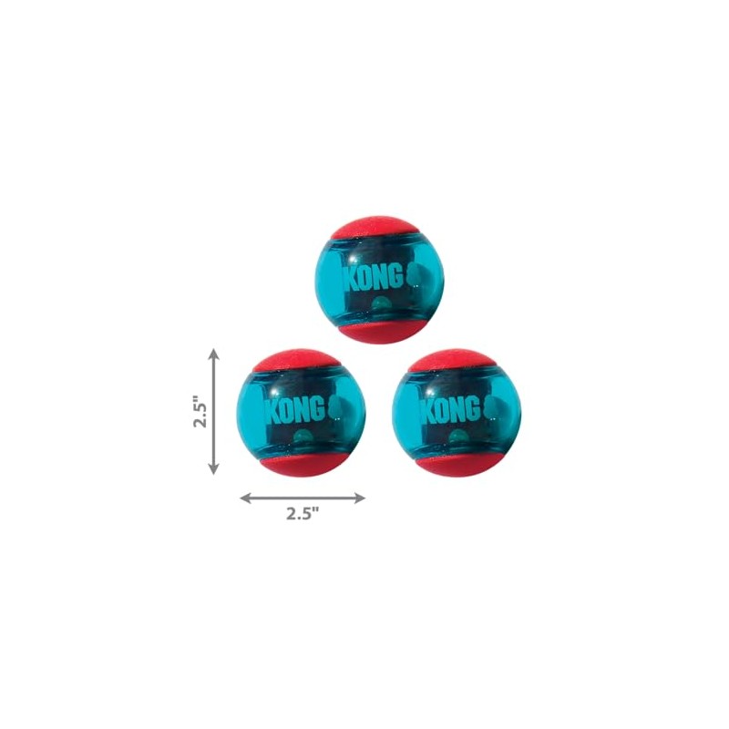 KONG Squeezz Action Toy, Red Medium