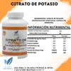 Citrato de Magnesio y Citrato de Potasio con 120 cápsulas