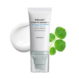 Centella Sunscreen SPF 50, Moisturizing Water-Fit Sun Serum, Face Sun Screen Long-Lasting Protection, Centella Madagascar Sunscreen, NO White Cast - Dry Oily Skincare For All Skin 50mL/1.69FL.OZ