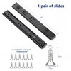 Ravinte 14 Inch Soft Close Drawer Slides 1 Pairs 2