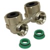'Simplex 2 Pipe Valve E2/50 Exclusive Angle Valve Shut Off,