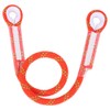 60/120/150cm Outdoor Survival Climbing Safety Rope with Ring Bearing(Orange 150cm)