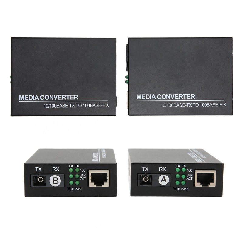 Media Converter Optical Ethernet Media Converters Single Mode 10 100Base