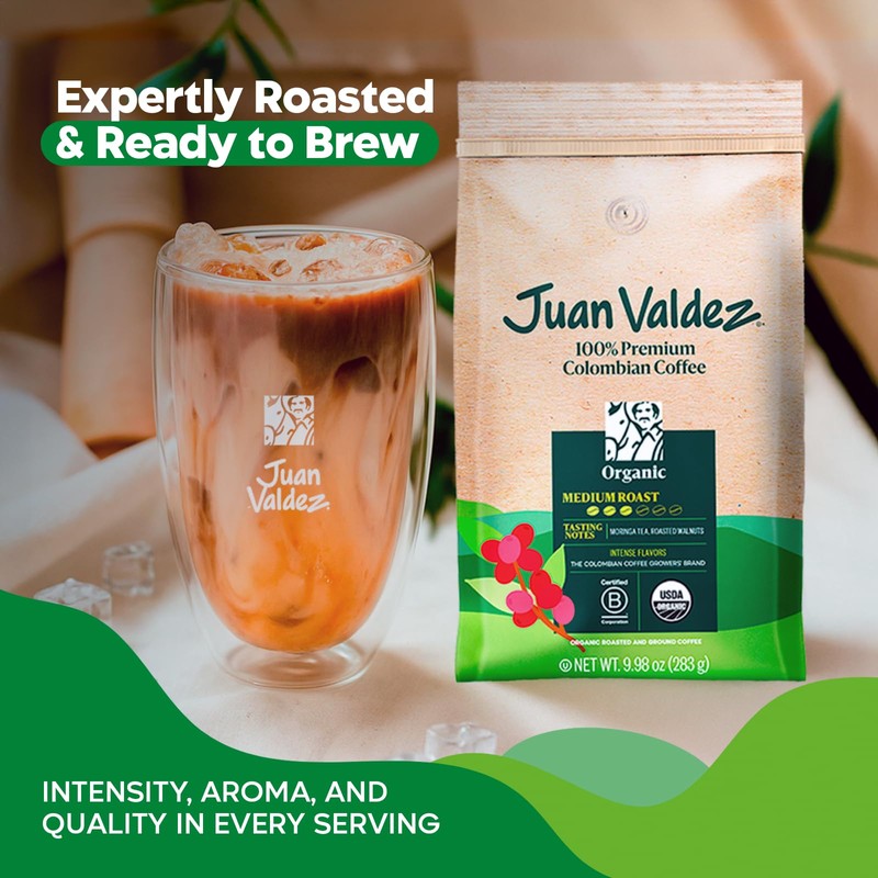 Juan Valdez Organic Ground Coffee - Balanced Roast | 100%
