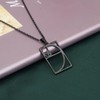 PLITI Golden Ratio Necklace Geometic Gift Mathematics Gift Fibonacci Sequence