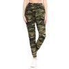 Leggings Depot JFL-N021-L Fleece Lined Camouflage Army Jogger Track Pants
