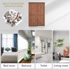 WEWORTH Heavy Duty Double Bypass Sliding Closet Door Track Kit