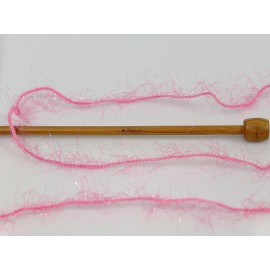 Ice Yarns Pink Sparkle Soft 68317 Ice Yarns Metallic Lurex Nylon Eyelash Yarn 50g 153y
