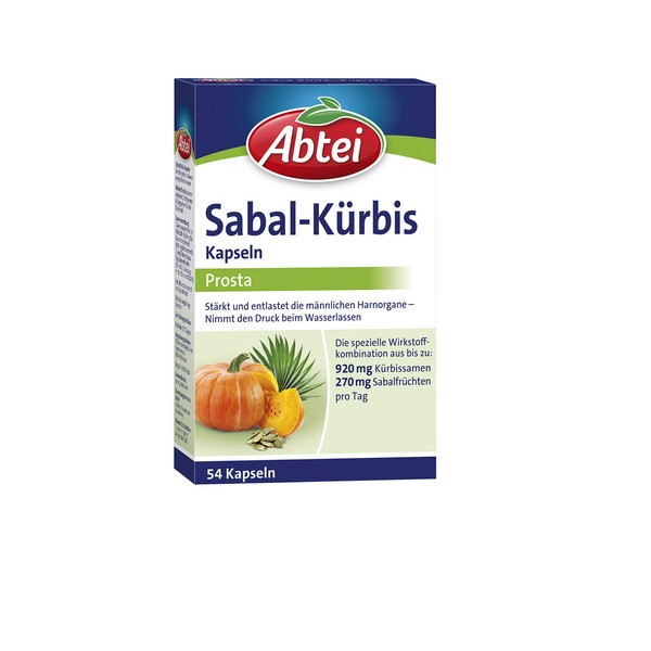 Abbey Sabal Squash Capsules (1 Pack of 54)