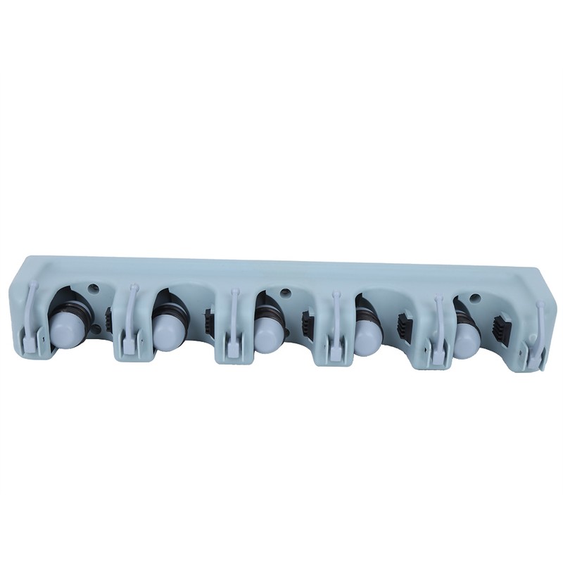 Wall Mounted Mop Broom Hanger Holder Garage Storage Rack for