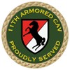 11th Armored Cavalry Regiment Challenge Coin