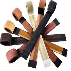 Magic Hair Twist Bun Updo Roller Curling Melon Yellow SE00796 100ea