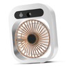 Desktop Misting Fan 3 Wind Speeds Cooling Fan Turbine Blades