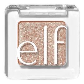 e.l.f. Fine as Fleck Glitter Eyeshadow Champagne Showers - Peachy Beige with Champagne Sparkle