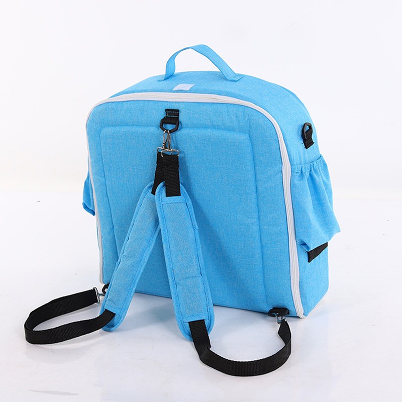 Portable Baby Crib Soft Cotton Foldable Storage Infants Travel Sleeping