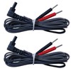 Med-Fit TENS Leads Pack of 2 high Quality Flexible TENS