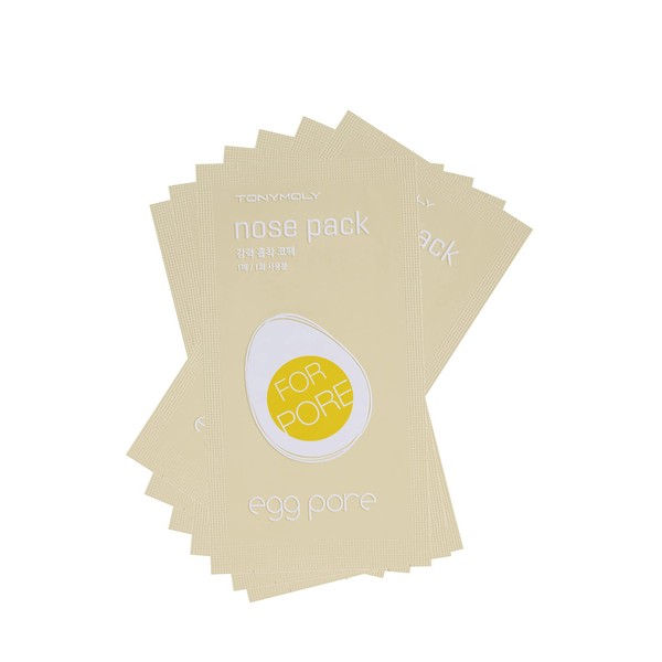 TONYMOLY Egg Pore Nose Pack Package Sheets