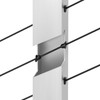 BLIKA 100 Pack 30 Degree Cable Railing Rubber Grommets for
