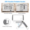 MoKo Magnifying Glass for Reading, Rechargeable 5/20/45X Full Page Book
