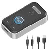 JXTZ Aux Bluetooth 5.3 Adapter for Car, 3.5mm Bluetooth Transmitter