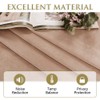 StangH 84 inches Beige Blush Velvet Curtains Farmhouse Decor for