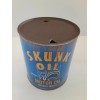 Skunk Oil Vintage Skunk Oil Rusty Motor Oil Can 1