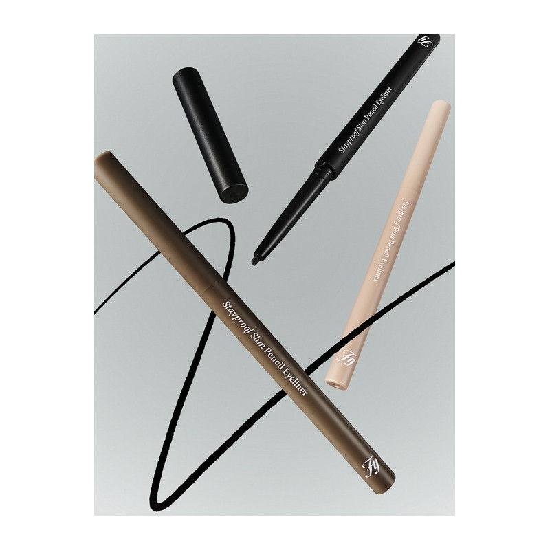 STAYPROOF Slim Pencil Eyeliner 0.13g (Choose 1 of 3 types)