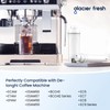 GLACIER FRESH DLSC002 Coffee Filter, Compatible with DeLonghi DLSC002, SER3017,