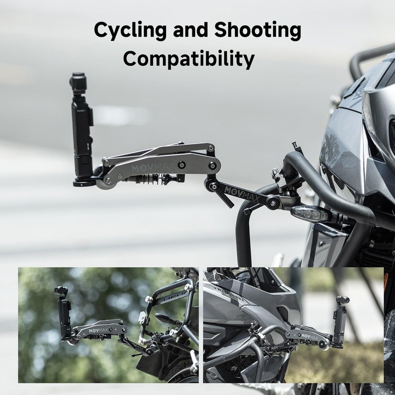 Vaxis Global MOVMAX Tube Clamp Mount with 360° Ball Head