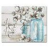 CounterArt Heart and Home Mason Jar With Cotton Decorative 3mm